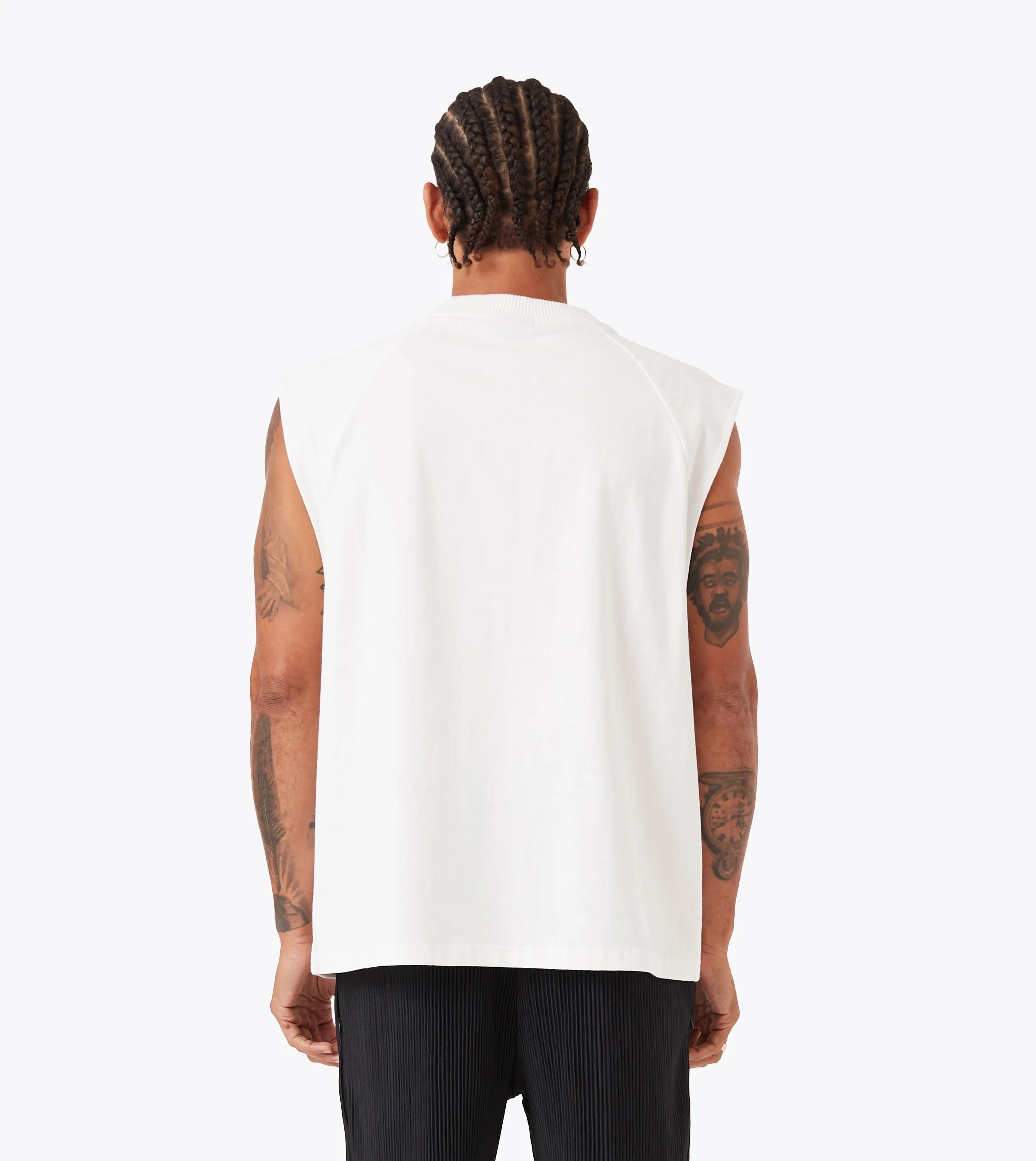 Emblem Muscle Vintage White