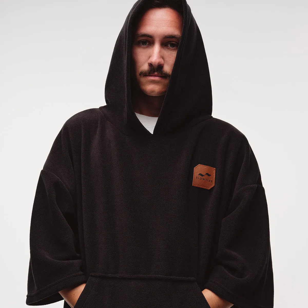 Everyday Chilling Fleece Poncho - L/XL