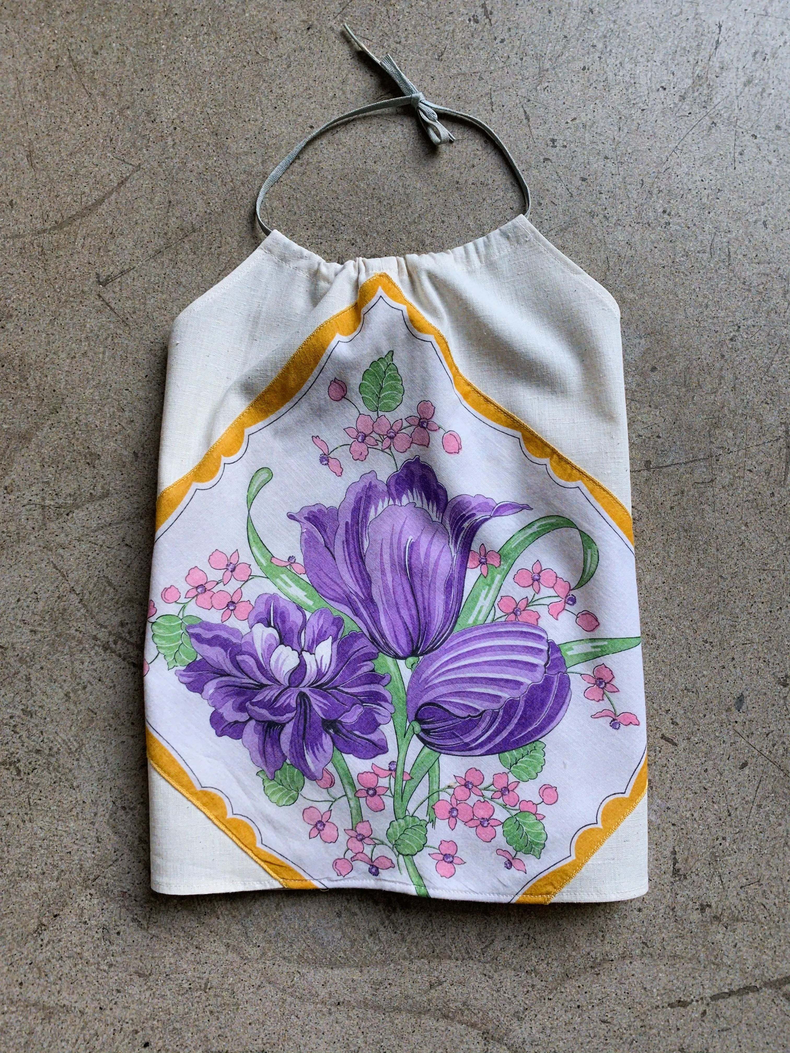 Floral Hankie Halter Tops