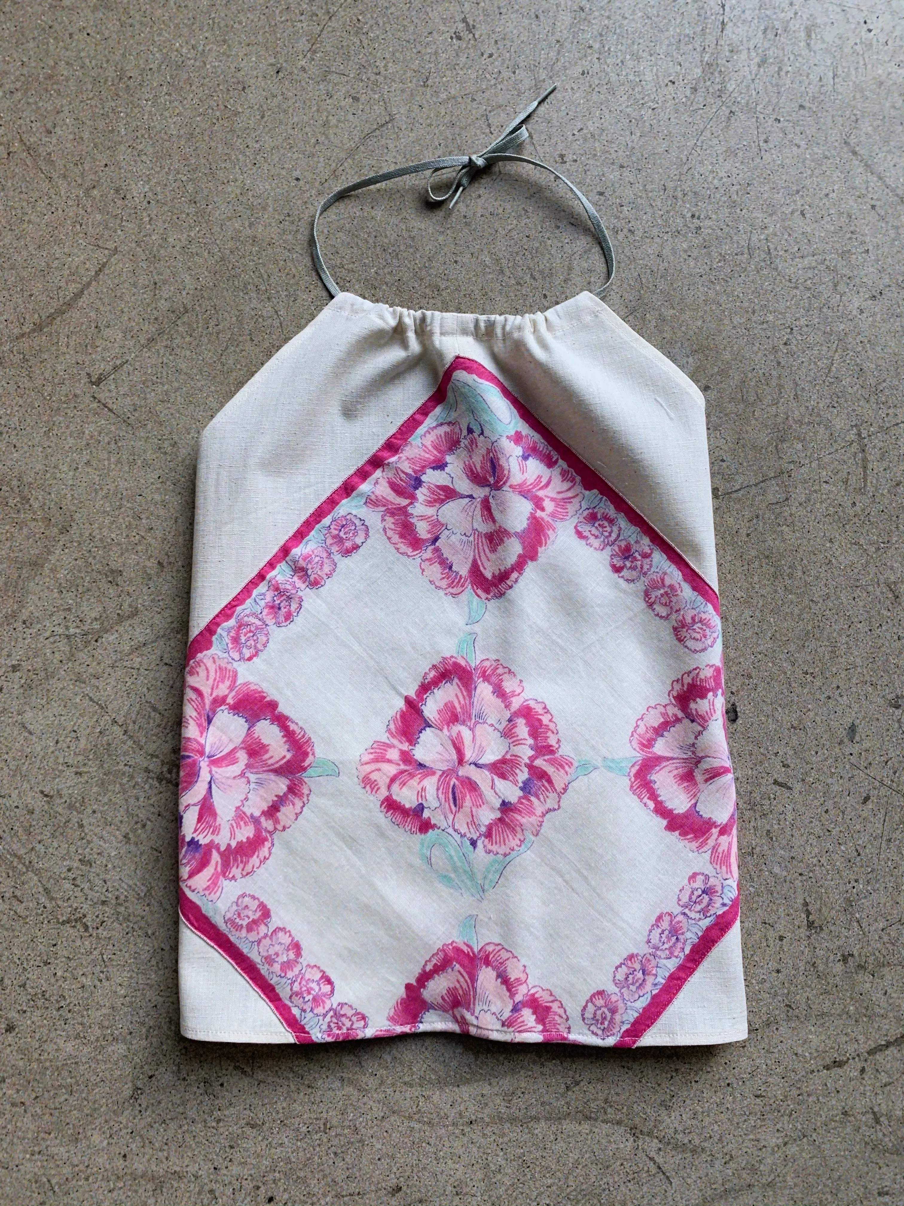 Floral Hankie Halter Tops