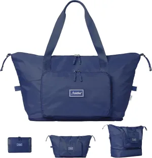 Foldable Travel Tote Bag for Women - 40L Weekender Bag with Multiple Pockets - Carry On Personal Item Travel Bag