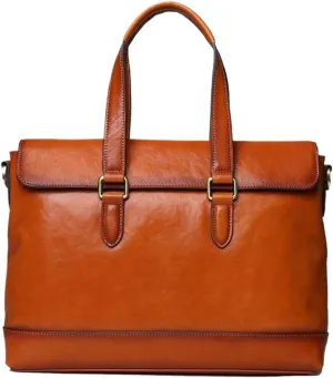 Genuine Leather Luggage Handbags Briefcases Laptop Bags Mens Carrying Cases Messenger Shoulder Bags