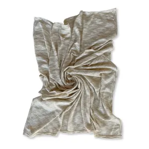Grown Knitted Swaddle - Latte