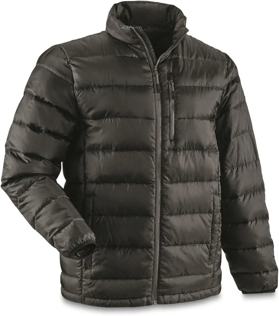 Guide Gear Mid-Season Down Jacket for Men, Light Puffer Packable