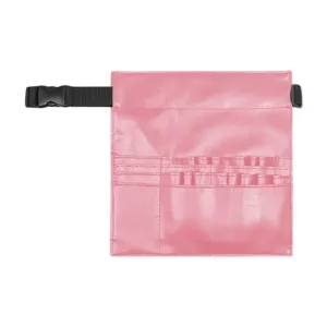 Hairdressing Scissors Pouch Hair Combs Organizer Waist Holder Multi Scissors Holder for Hairdressers, Pink