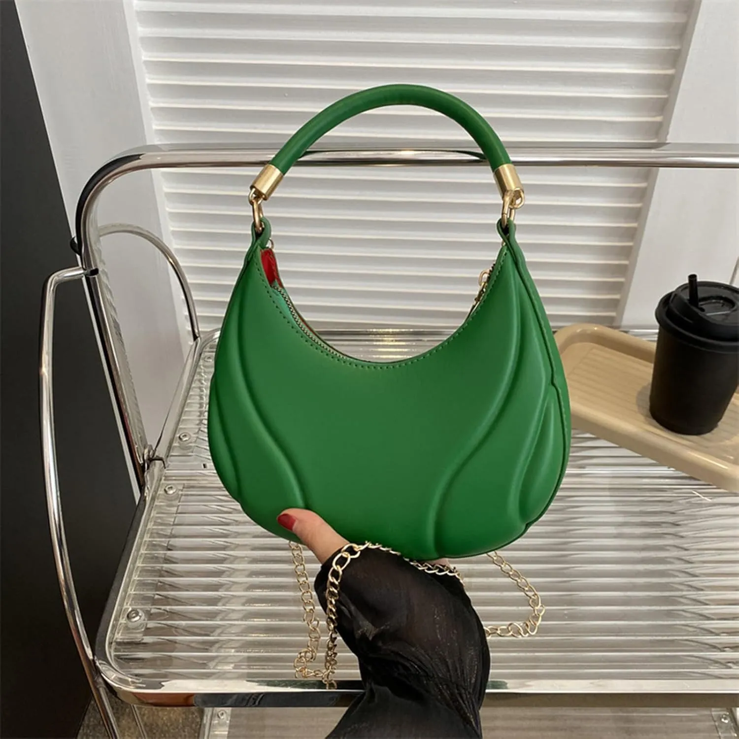 Hobo Bags for Women Vegan Leather Top Handle Shoulder Purses and Handbags Large Hobo Shoulder Bag