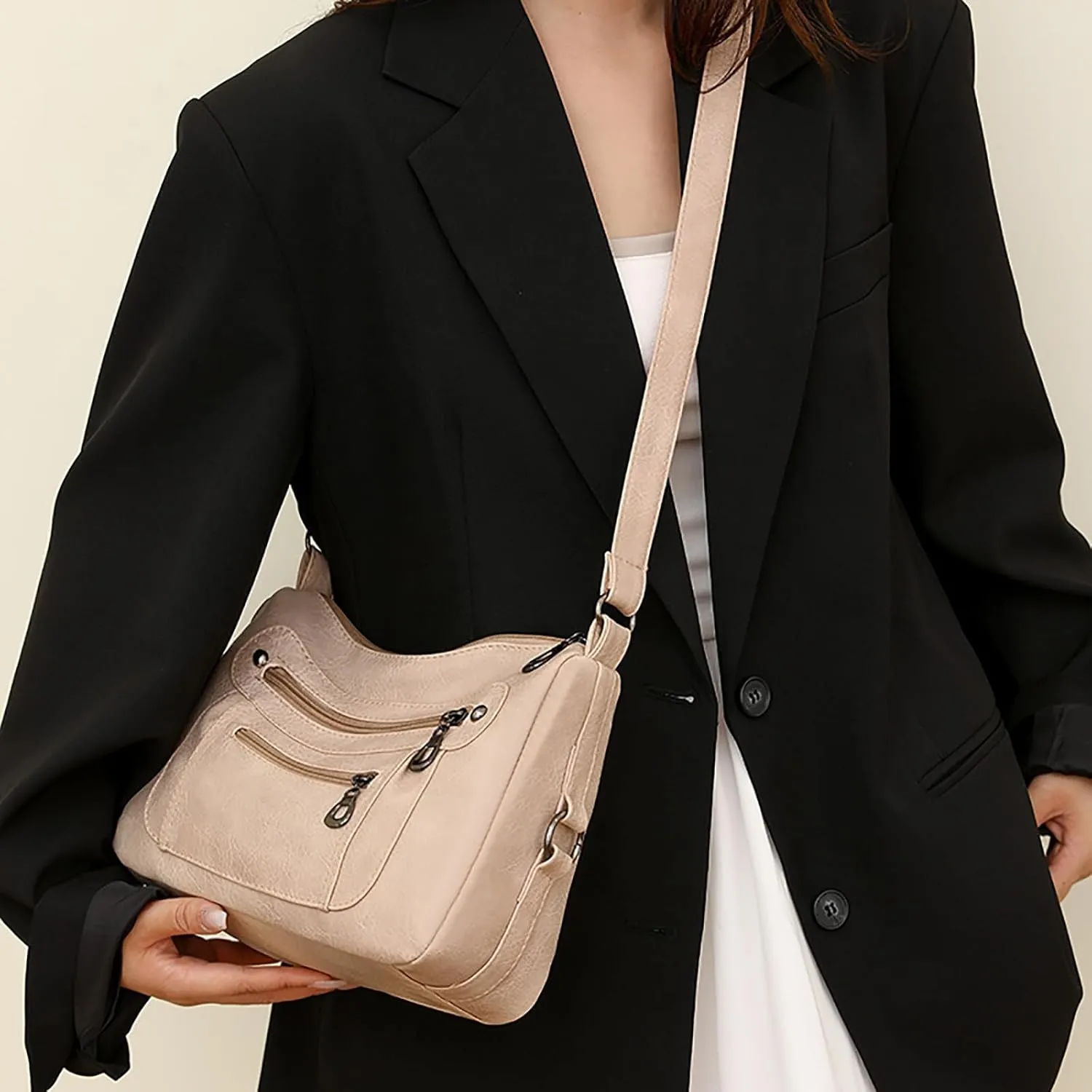 Hobo Hobo Bags for Women Leather Soft Slouchy Tote Shoulder Bag Handbags and Purses