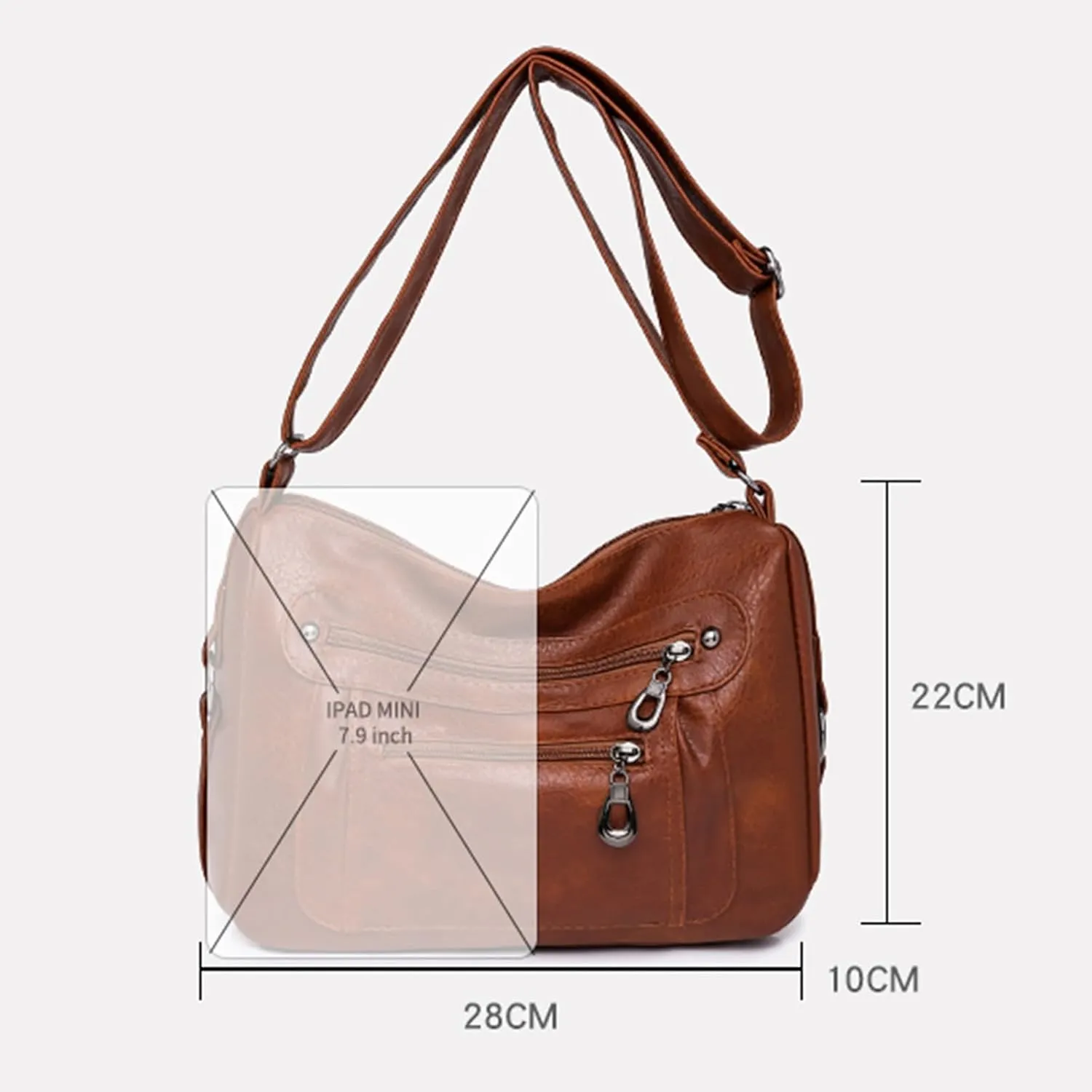 Hobo Hobo Bags for Women Leather Soft Slouchy Tote Shoulder Bag Handbags and Purses