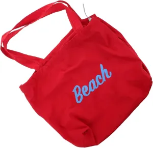Homoyoyo Cute Tote Bag for Women Canvas Shoulder Bag Pockets Drawstring Large Storage Beach Tote Fashion Accessory