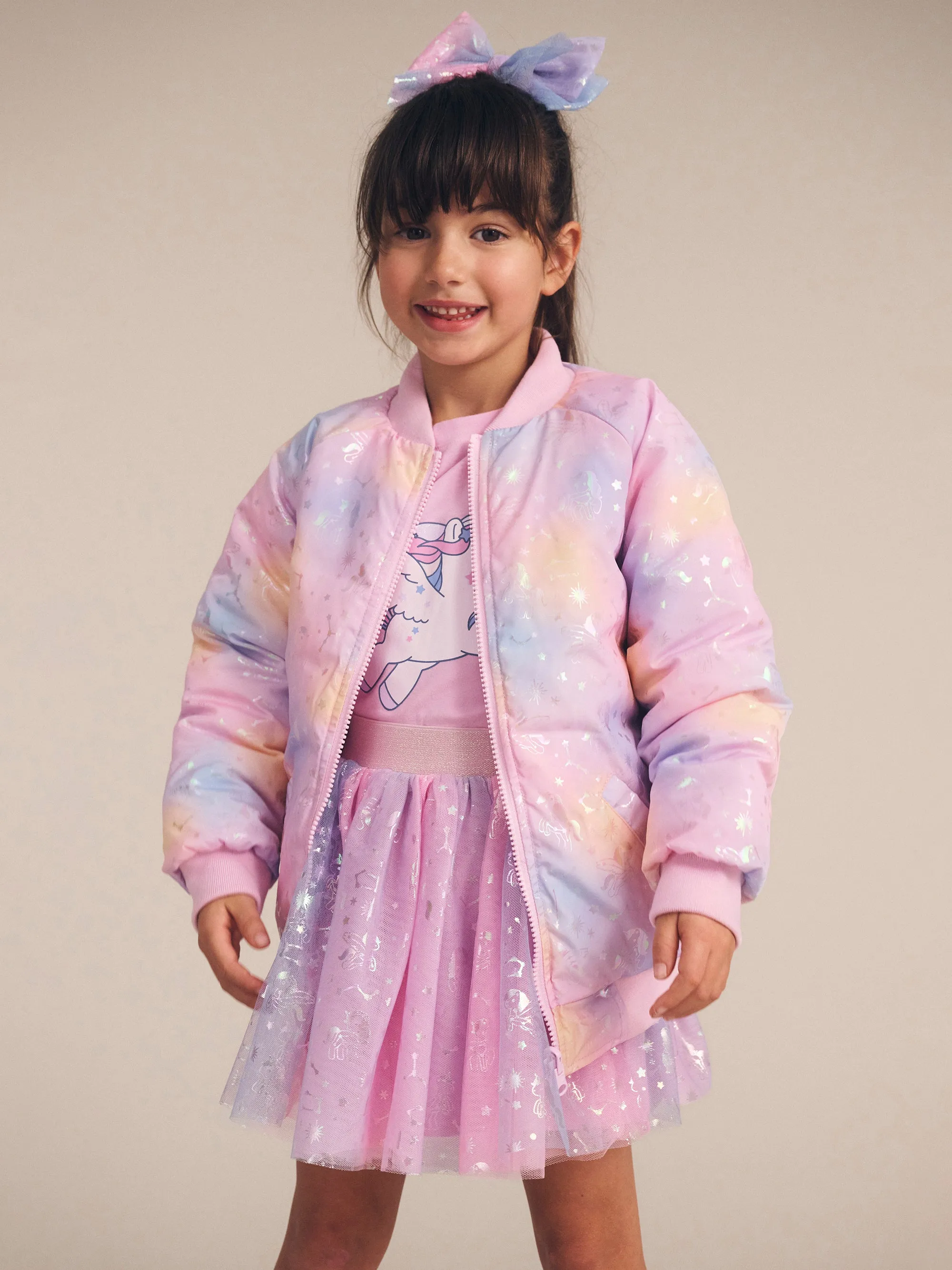 Huxbaby Cosmic Unicorn Bow