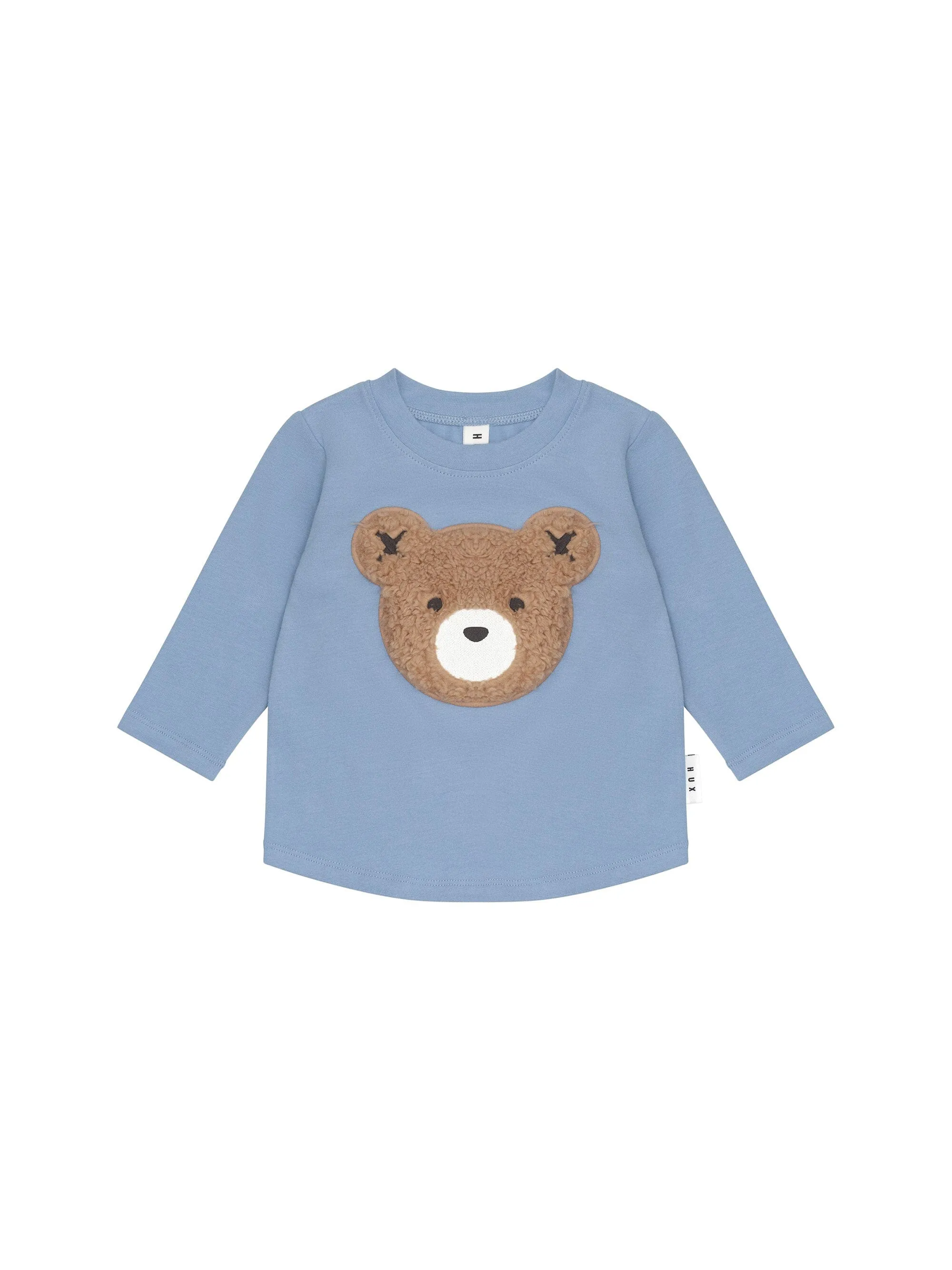 Huxbaby - Furry Hux Top Cornflower - HB2022S24