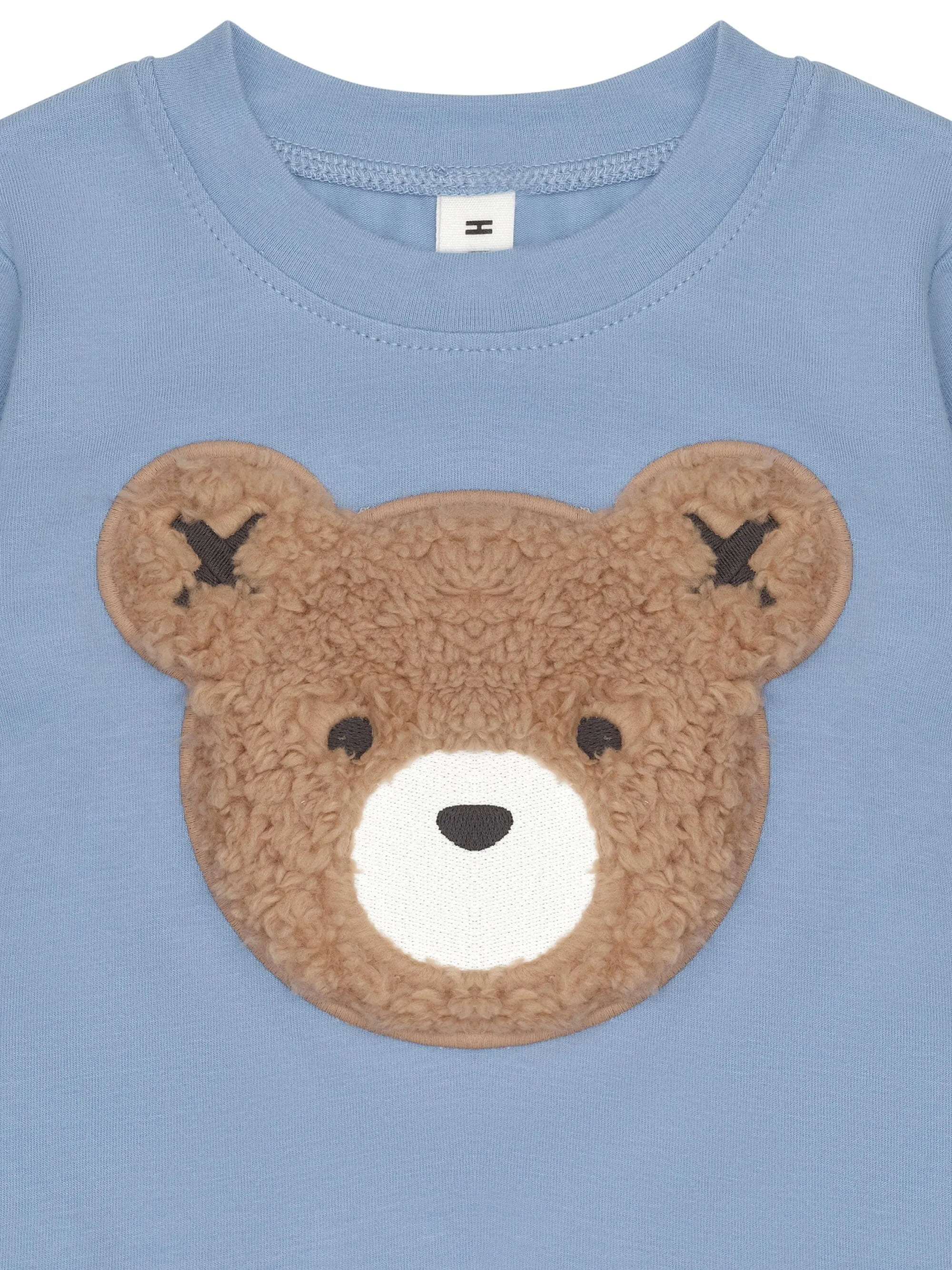 Huxbaby - Furry Hux Top Cornflower - HB2022S24