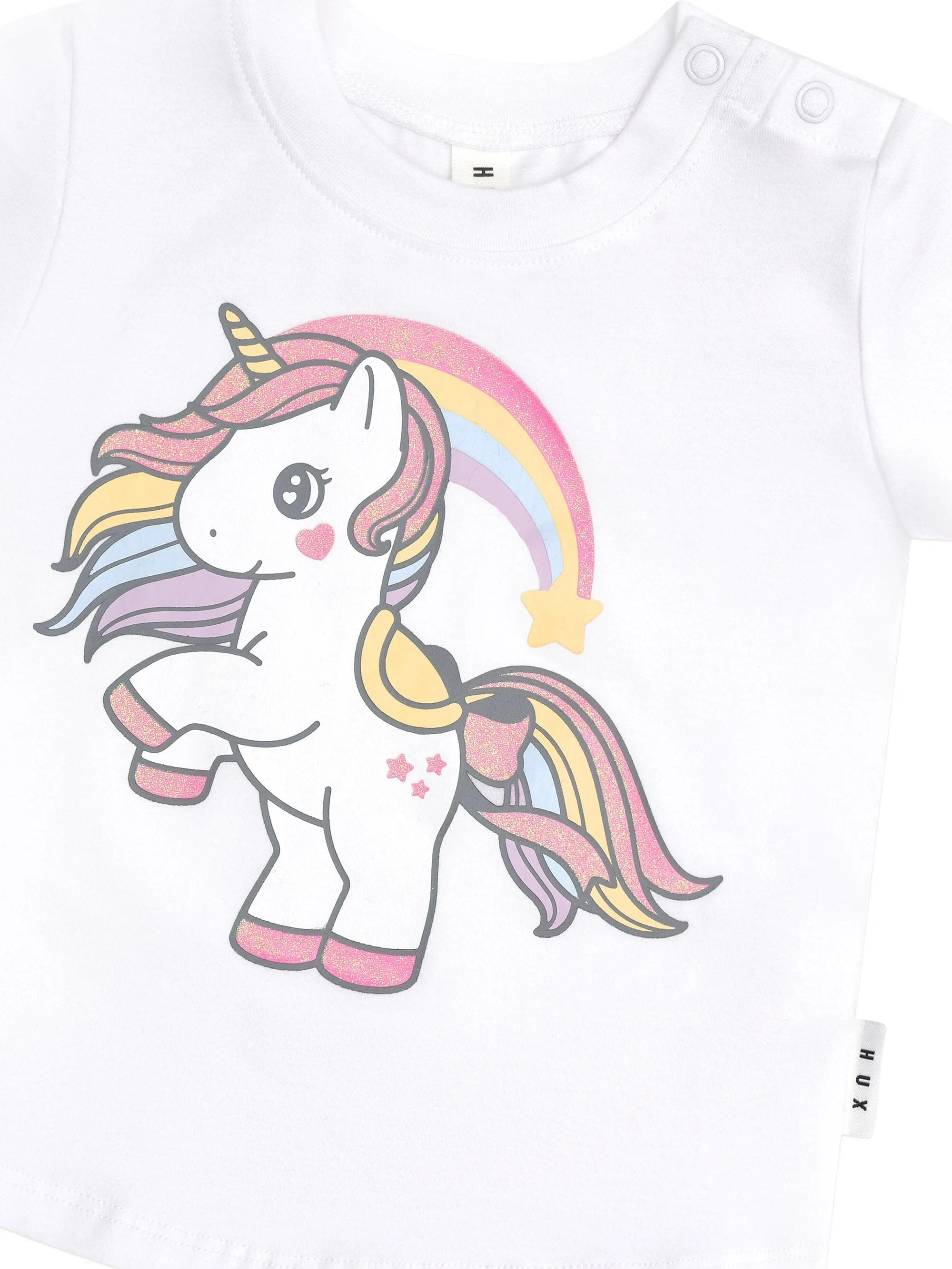 Huxbaby - Rainbow Unicorn T-Shirt - HB2104S24