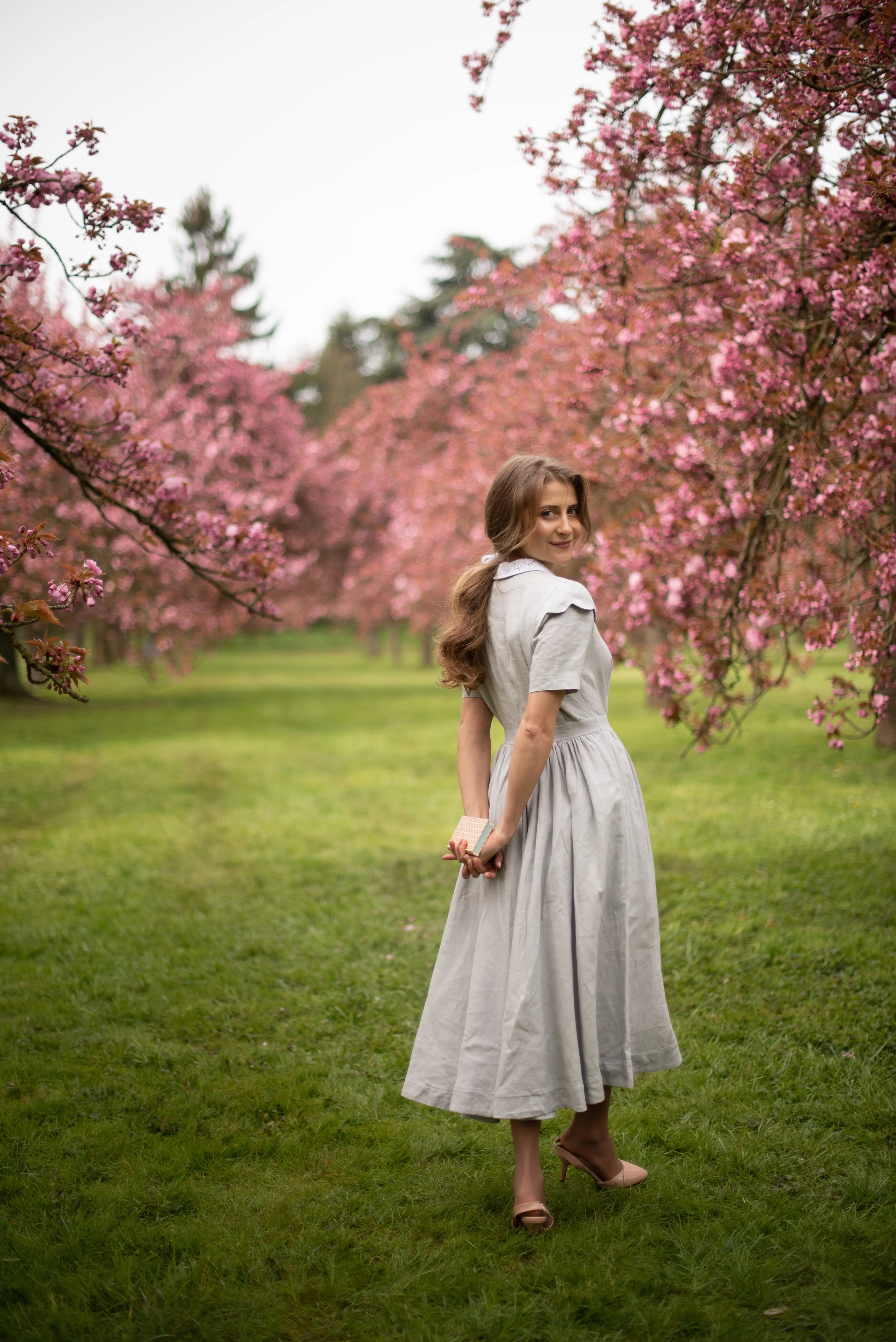 Jo Dress with short sleeves | Linen dress