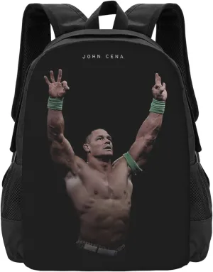 John Boxer Cena Backpack Large Capacity Backpacks Minimalist Leisure Travel Daypack 16.5 inch