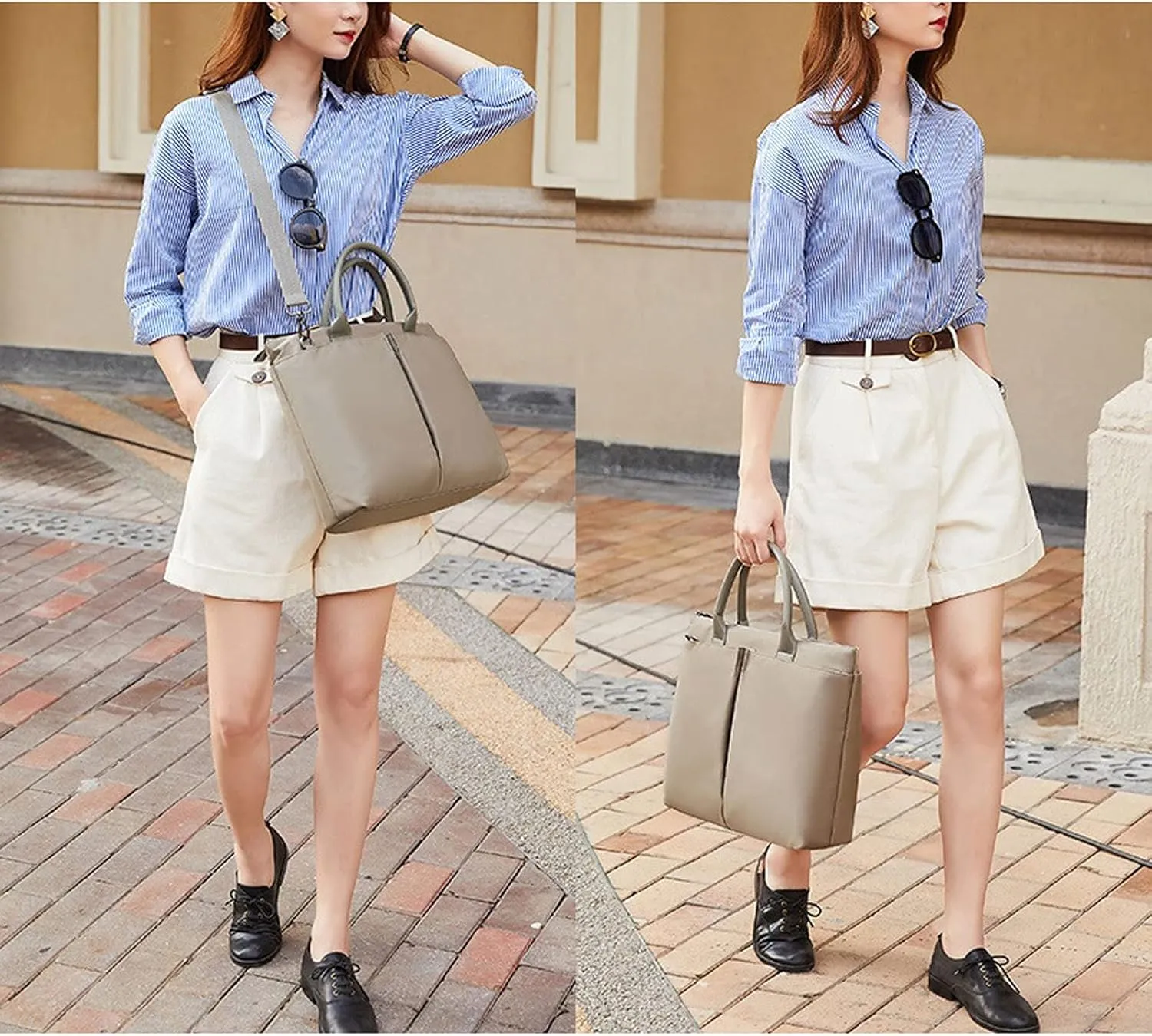 Laptop case Briefcases,Fashionable 15inch Waterproof Shoulder Computer Laptop Bag for Men Women