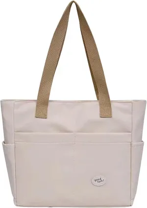 Large Tote Bag Nurse Laptop Grocery Art Bag Utility Shoulder Diaper Teacher Daily Work Gym Beach Travel Tote for Women
