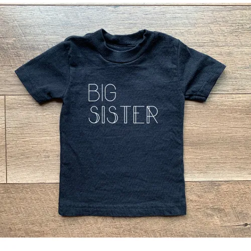 Little Brother, Big Sister, Little Sister, Big Brother Tees & Bodysuits (NB-YouthXL)