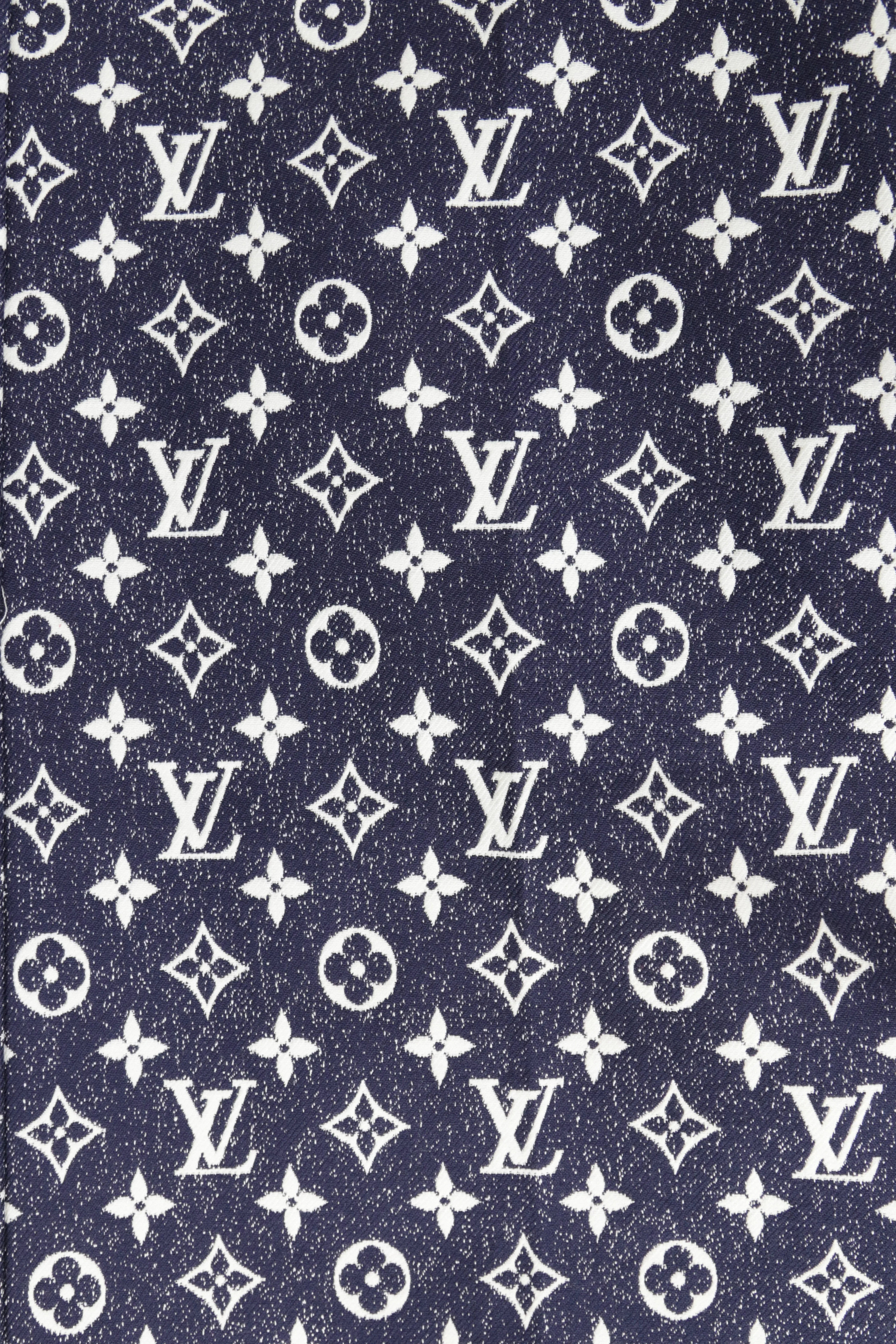 Louis Vuitton Monogram Denim Trousers
