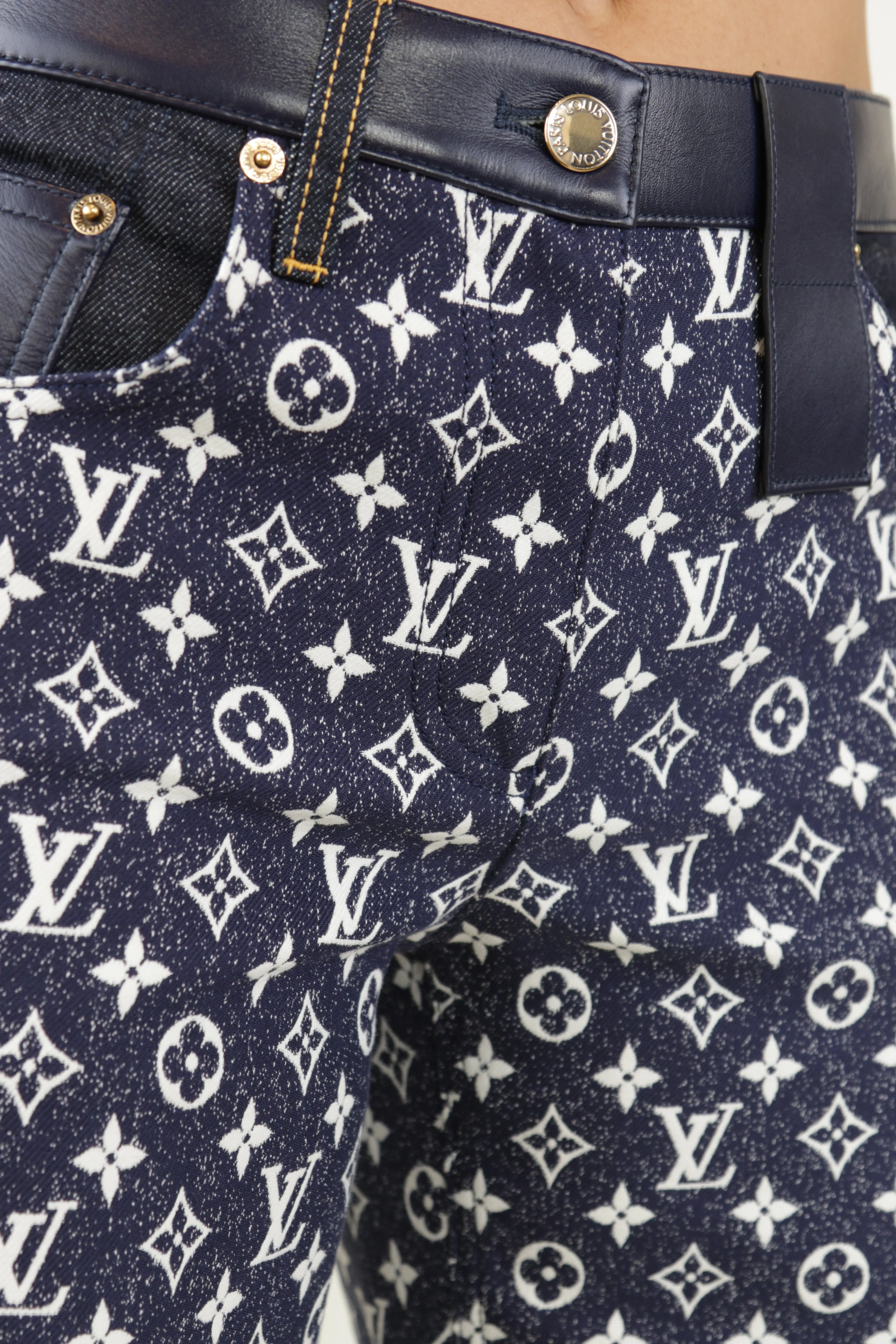 Louis Vuitton Monogram Denim Trousers