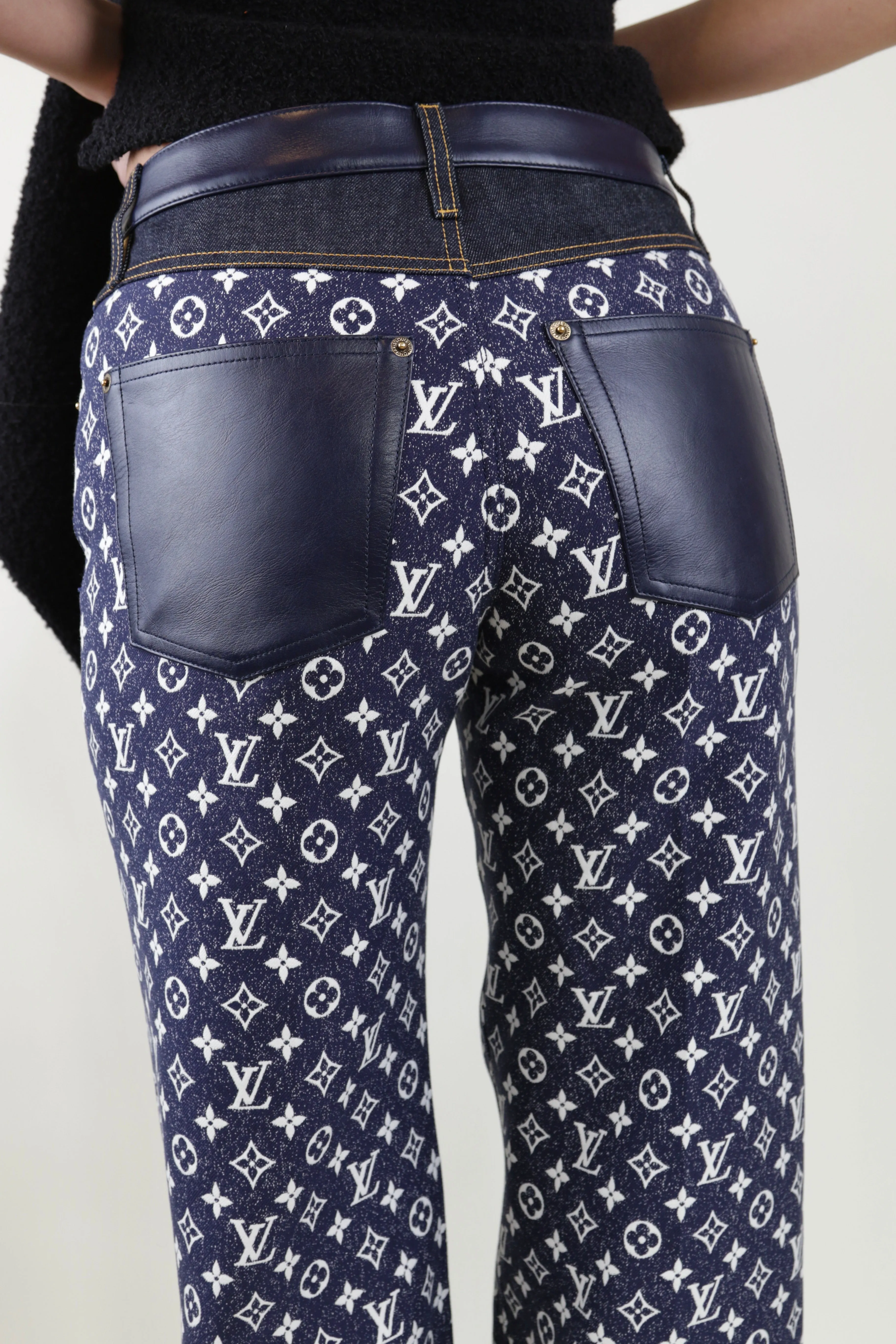 Louis Vuitton Monogram Denim Trousers