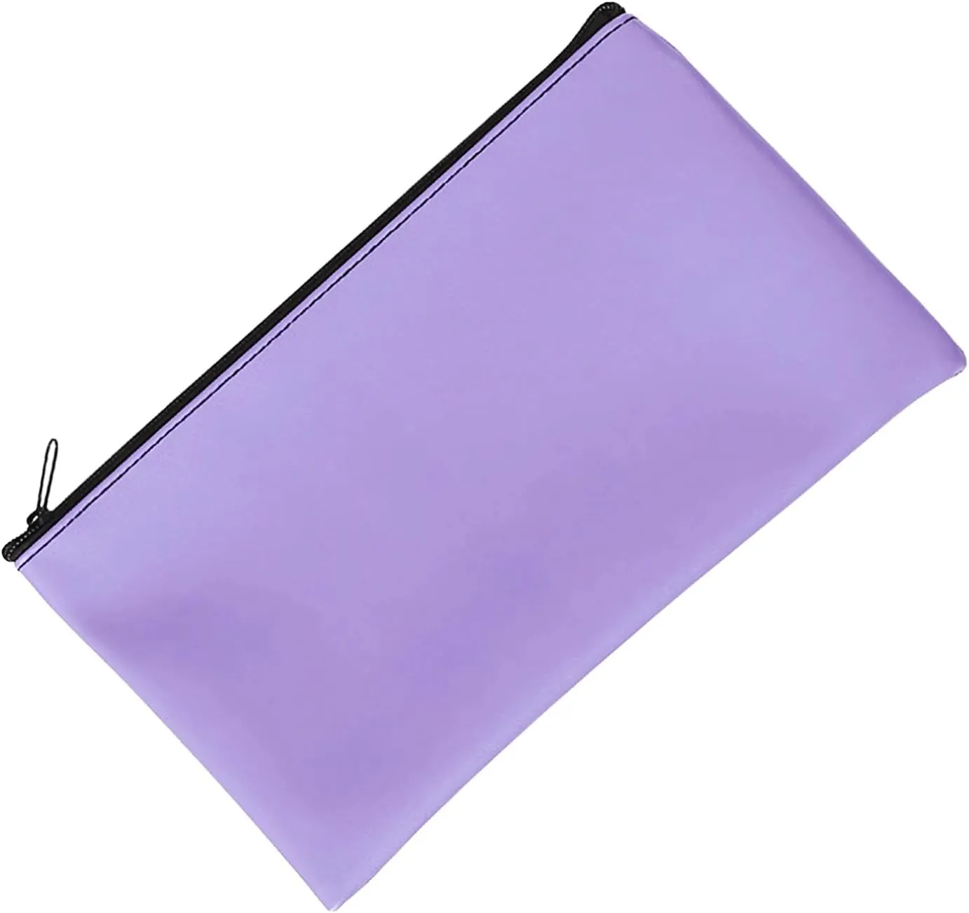 Makeup Bag for Purse, PU Leather Pouch Bags for Cosmetic Purse Cute Make Up Toiletry Pouch for Skincare Travel Purses Traveling Storage Organizer with Zipper for Women Purple