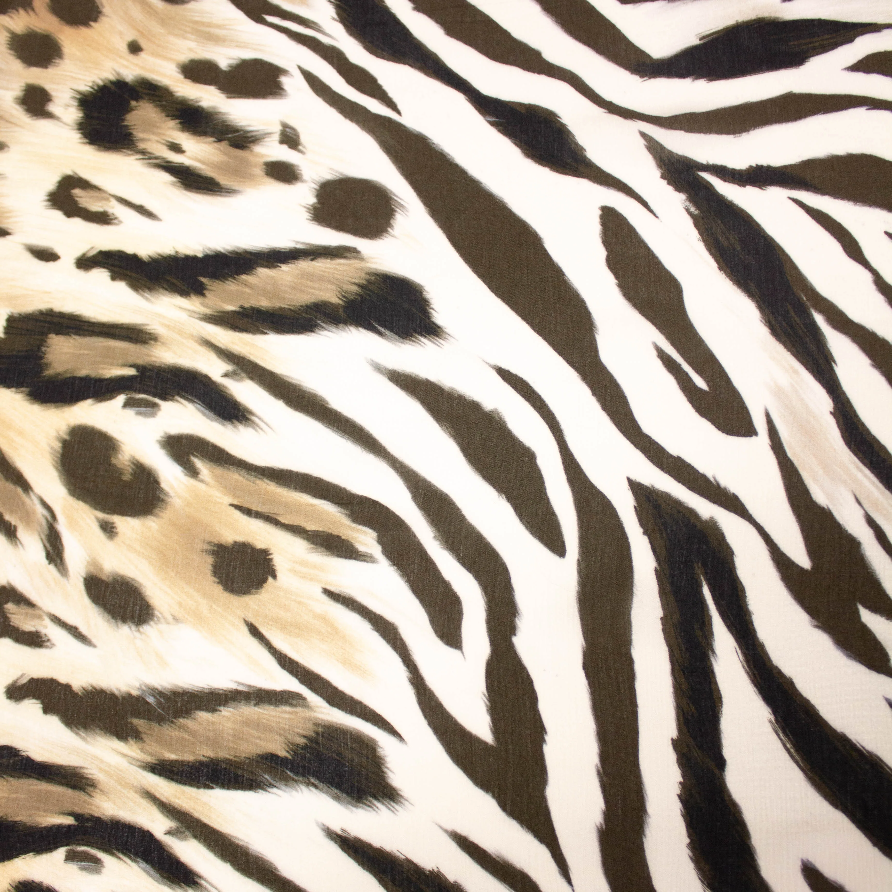 Mena Brown Animal Viscose