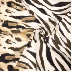 Mena Brown Animal Viscose