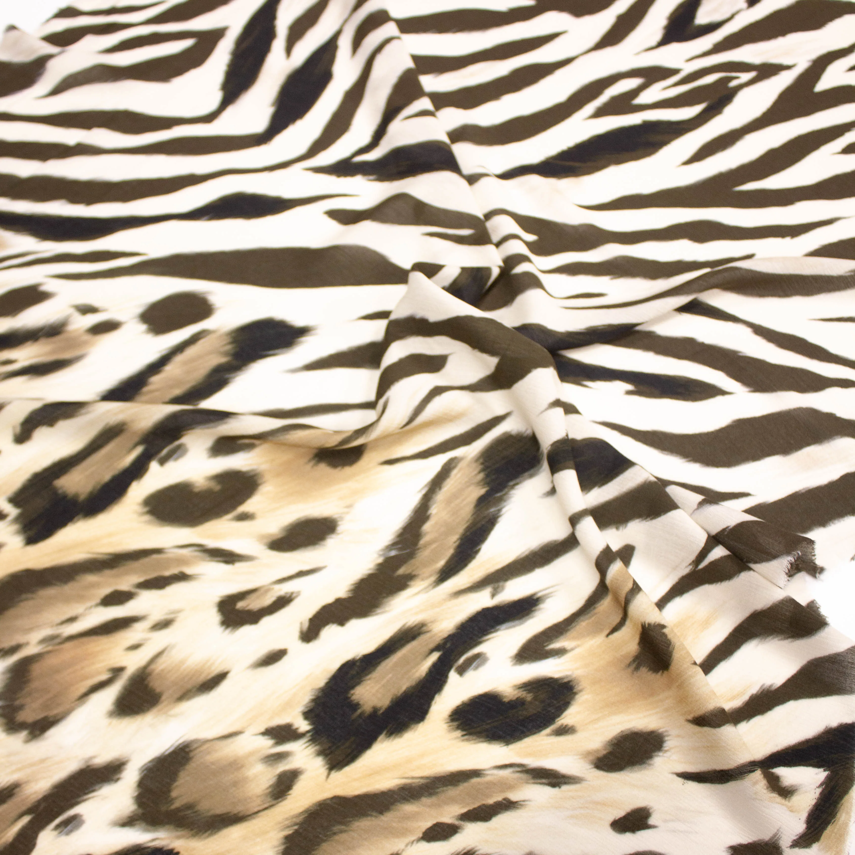 Mena Brown Animal Viscose