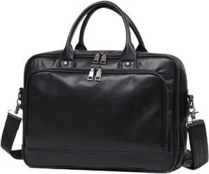 Mens Carrying Cases Messenger Shoulder Bags Laptop Bags Genuine Leather Luggage Handbags Briefcases