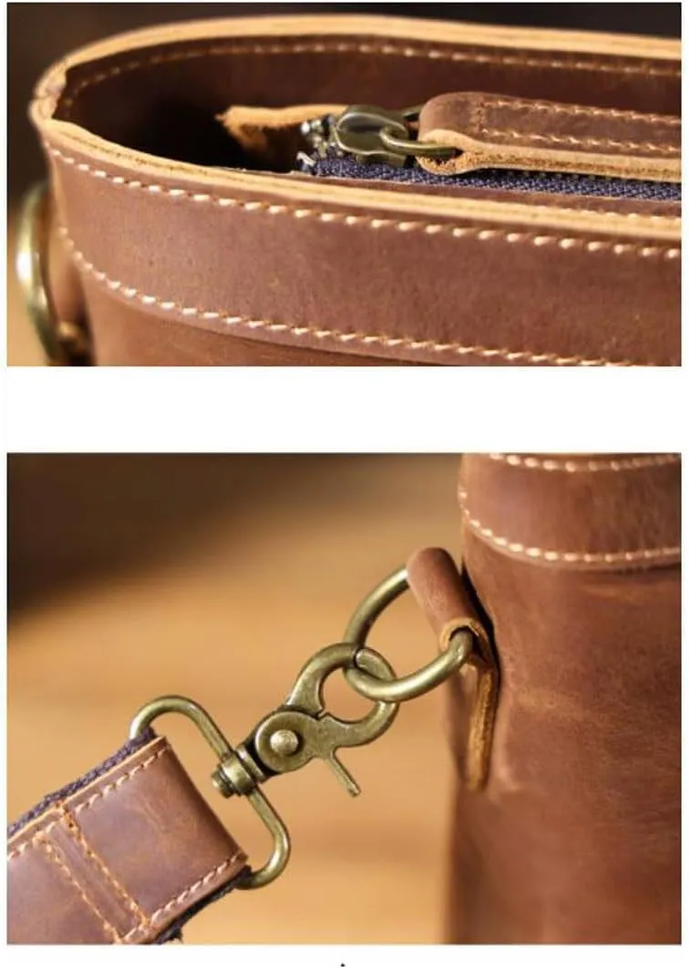 Mens Handbags Briefcases Laptop Bags Leather Messenger Shoulder Bags Carrying Cases Casual Daypacks