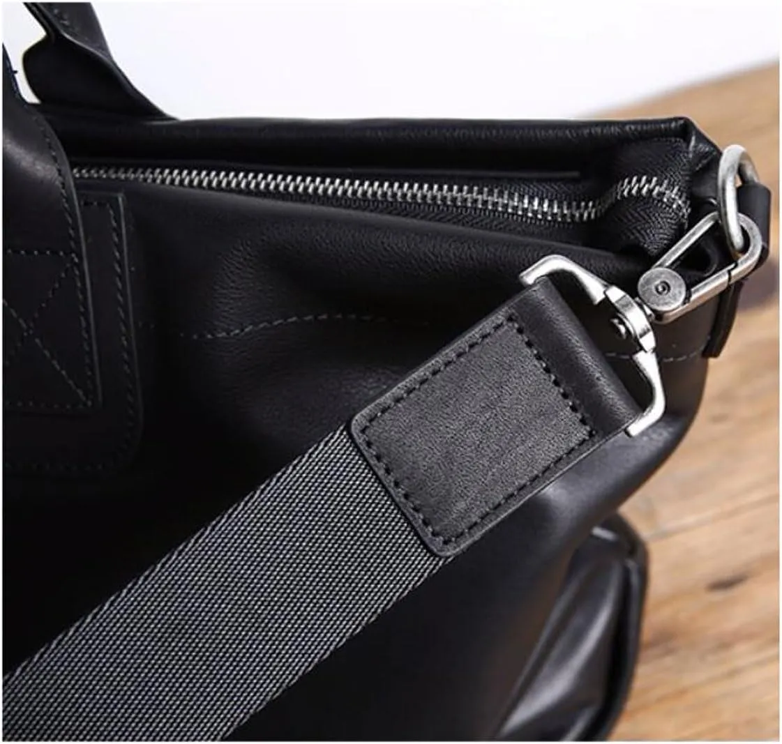 Mens Handbags Briefcases Messenger Shoulder Bags Genuine Leather Luggage Carrying Cases Laptop Bags