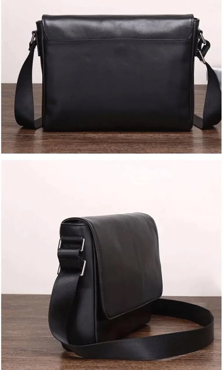 Mens Messenger Shoulder Bags Genuine Leather Casual Daypacks Luggage Waist Packs Briefcases