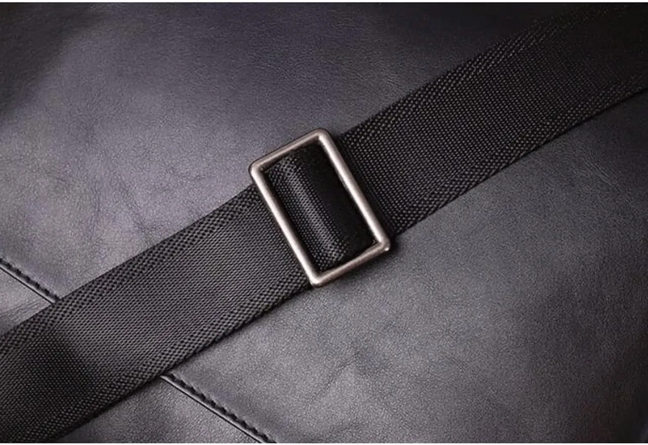 Mens Messenger Shoulder Bags Genuine Leather Casual Daypacks Luggage Waist Packs Briefcases