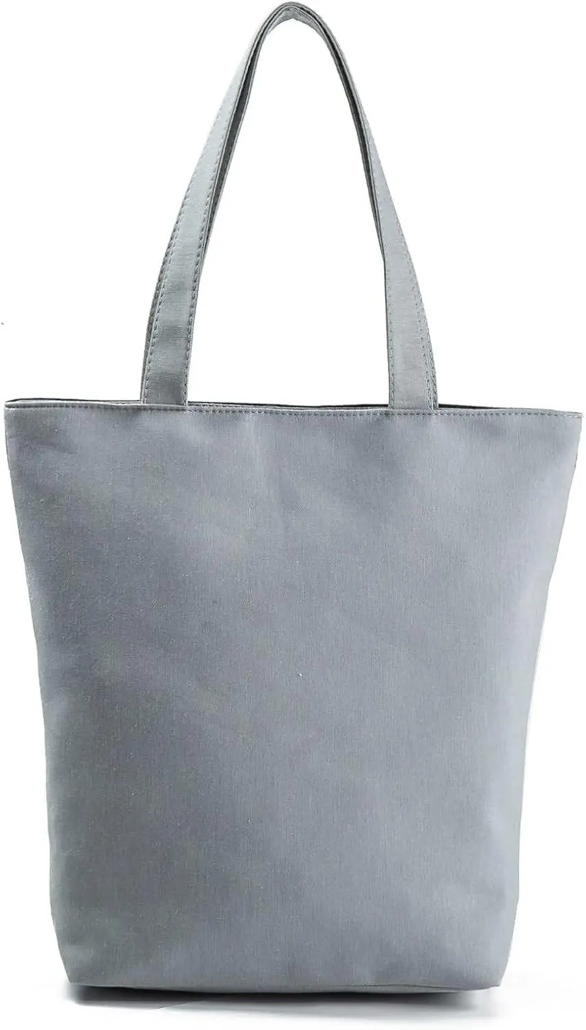 New Women's Slouchy Large Capacity Zippered Sunflower Printed Shoulder Bag Shoulder Tote Bag for Women (One Size)