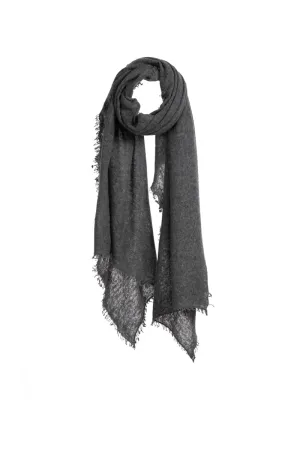 Open knitted Shawl plain ( BABY CASHMERE ) Spice