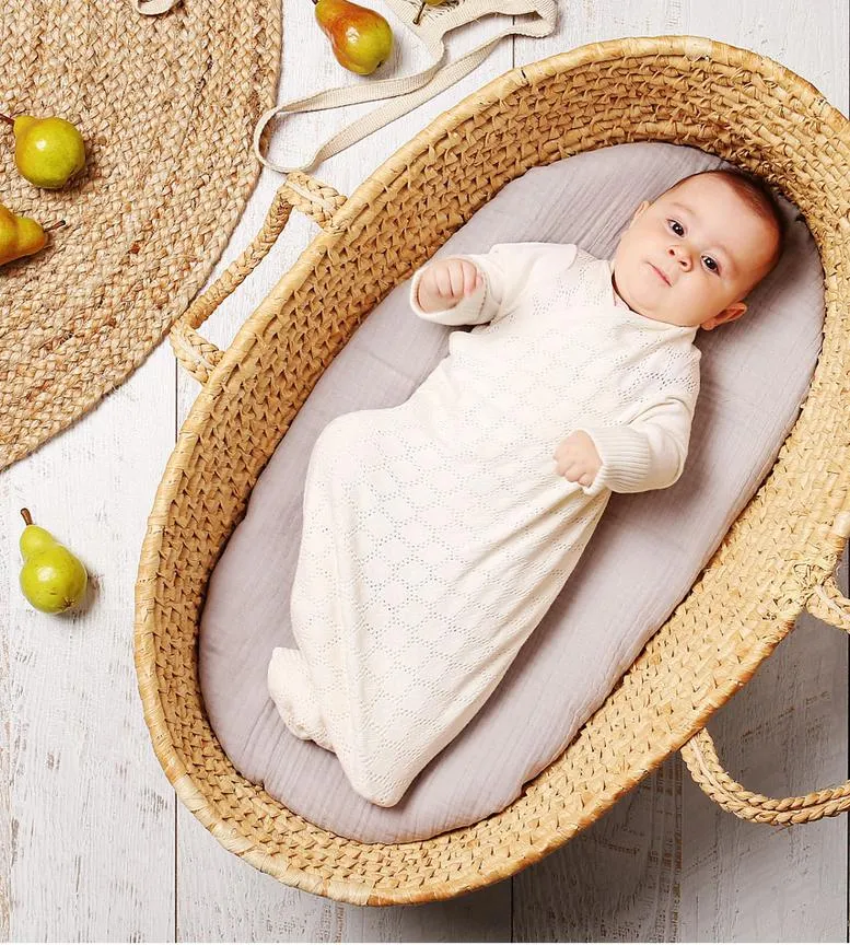Pointelle Lace shwrap - Milk