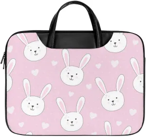 Rabbit Laptop Case Slim Water Resistant Computer Bag with Handle Briefcase for Work