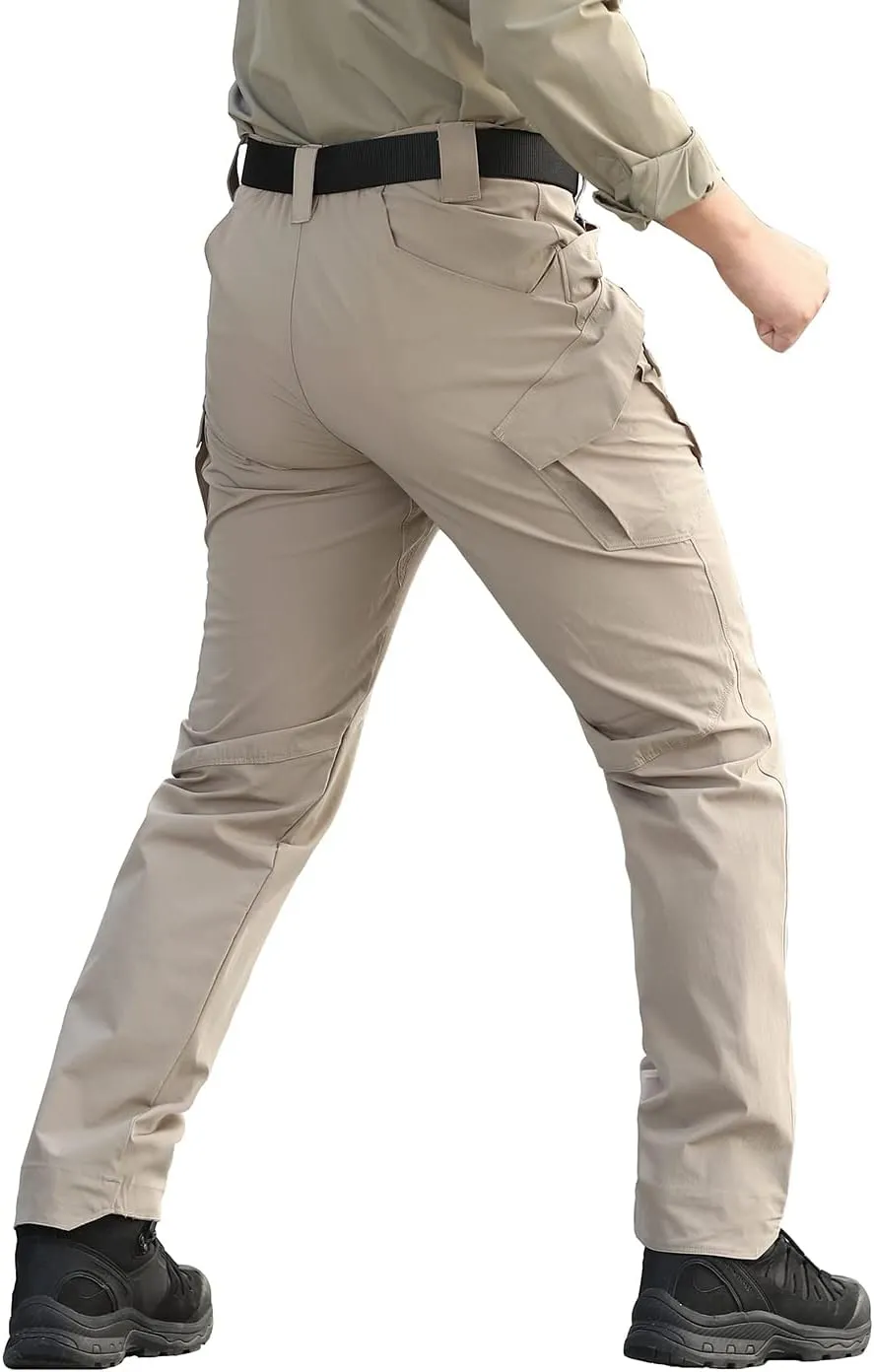 ReFire Gear Men's Quick Dry Tactical Pants Summer Lightweight Outdoor Hiking Cargo Trousers