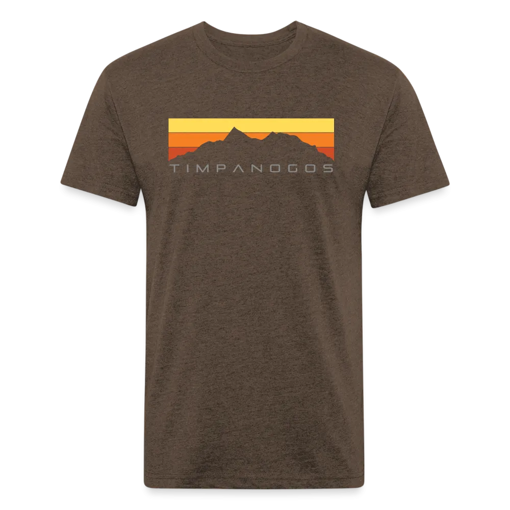 Retro Mountain Classic (warm) - Premium Graphic Tee