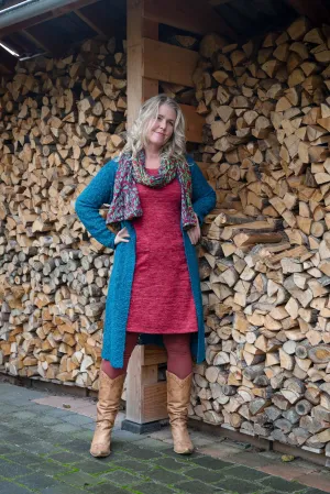 Reversible scarf - malinda- made by tantilly