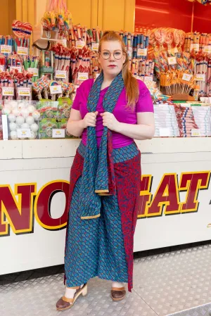 Reversible scarf - marmicita - made by Tantilly