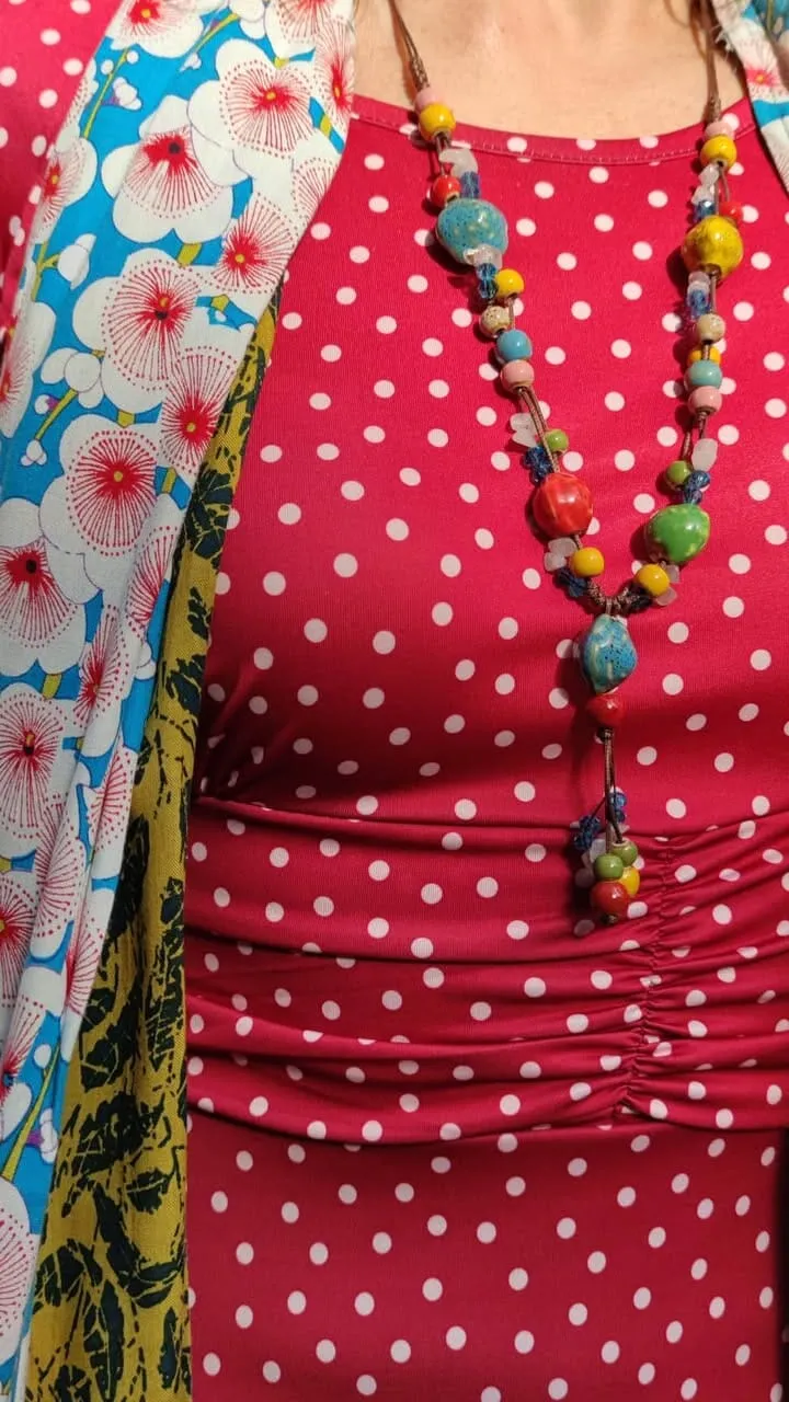 Reversible scarf - pip - made by Tantilly