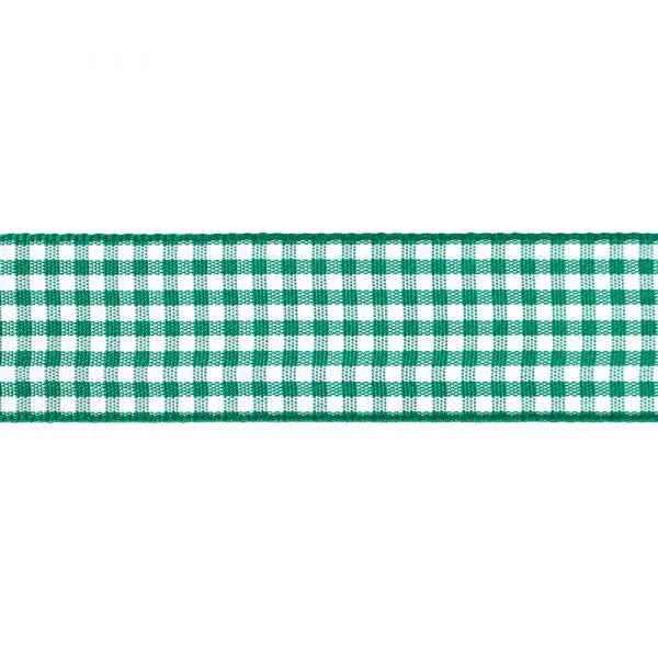 Ribbon Gingham 25mm 455 Hunter Green