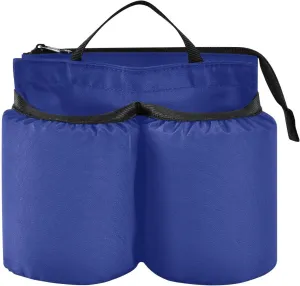 Royal Blue Luggage Cup Holder for Suitcases Free Hands Beverage Holder with Handle Luggage Cup Holder Attachment for Tourists