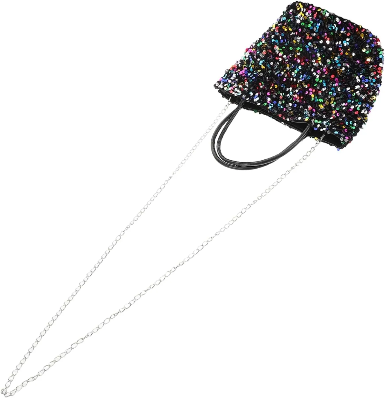 Sequin Carry Crossbody Bag Ladies Handbags Shoulder Bag Handbag Purse Evening Clutch Purses for Women Glitter Clutch Sequins