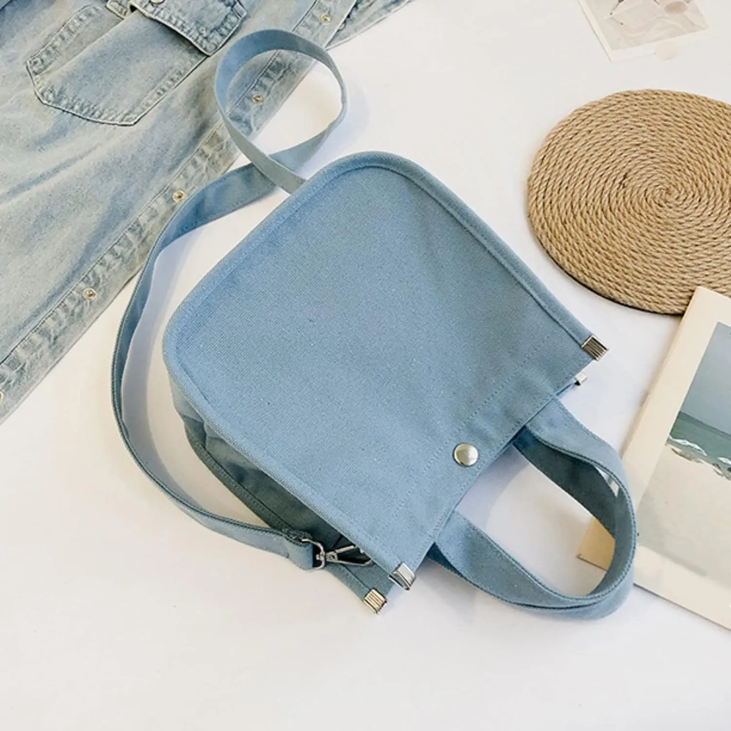 Shoulder Bag for Women Small Purse Trendy Clutch Hobo Bag Vegan Leather Mini Handbag with Zipper Closure Unisex Hobo