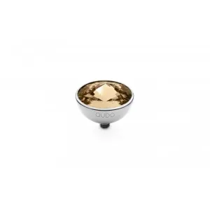 Silver 13mm Bottone Ring Top Light Colorado Topaz