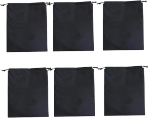 Small Drawstring Pouch Storage Bag for Home Nonwoven Fabric Drawstring Bag Set 12 Pack 40x30cm