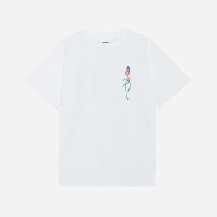 SOULLAND Flowers T-shirt White